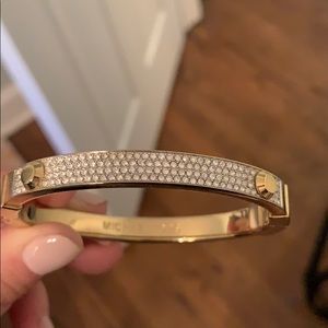 Gold diamond Michael Kors bracelet
